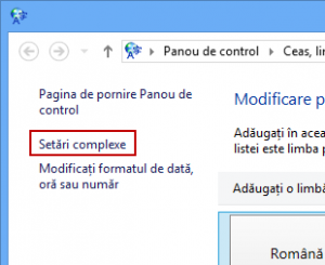 limba, tastatura, windows 8