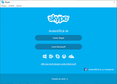 Microsoft, Skype, Windows, aplicatie, asociere, conectare, link, cont, setari