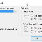 Microsoft PowerPoint,marime, slide, diapozitive, schimba