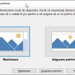 Microsoft PowerPoint,marime, slide, diapozitive, schimba