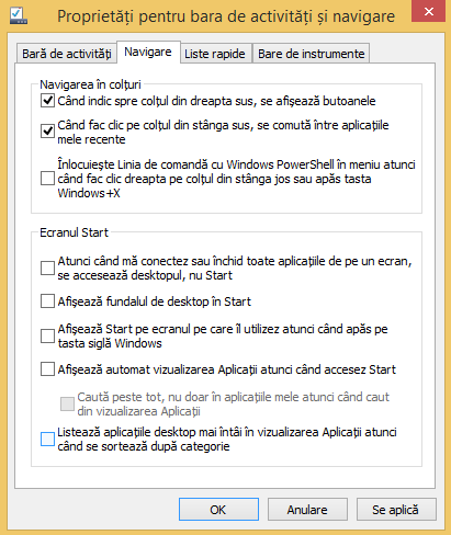 Windows 8.1, Meniu Start, ecran Start, alternativa