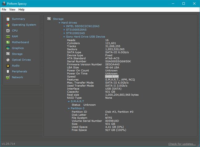 Sony HD-S1A, hard disk, extern, review, performante, recenzie