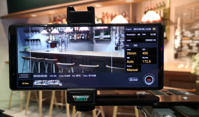 Funcțiile pentru filmări avansate de pe Sony Xperia 5