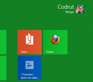 Windows 8, ecranul Start