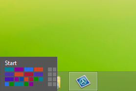 Windows 8, Start, ecran, buton, acces