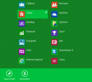 Windows 8, ecranul Start