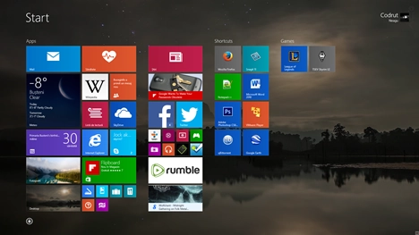 Prezentare Windows 8.1: Cum se schimbă culorile și imaginea de fundal a ecranului Start