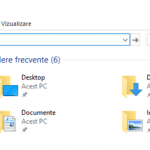 Deschide shell:startup în Explorer