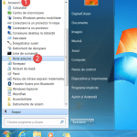 Scurtătura pentru Note adezive din Meniul Start al Windows 7