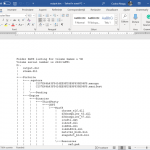 Arborele directorului este salvat în fișierul document