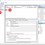 Deschide foldere în Task Scheduler
