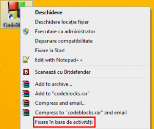 Taskbar, Windows, bara de activitati, caracteristici