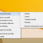 bara de activitati, taskbar, Windows, persoanlizare, modificare, unelte, instrumente