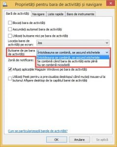 bara de activitati, taskbar, Windows, persoanlizare, modificare, unelte, instrumente