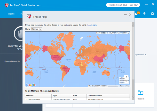 McAfee, Total Protection, LiveSafe