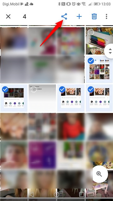 Utilizarea aplicației Google Foto din Android pentru a selecta și partaja fotografii