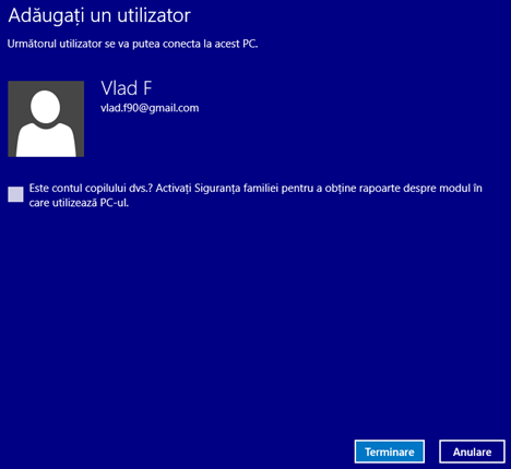 Windows 8.1, conturi utilizator, noi, creaza, adauga, Microsoft, local, comuta