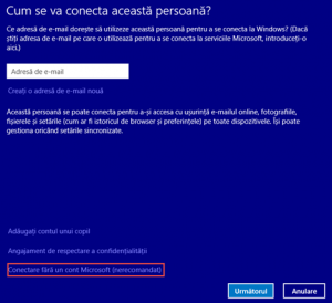 Windows 8.1, conturi utilizator, noi, creaza, adauga, Microsoft, local, comuta