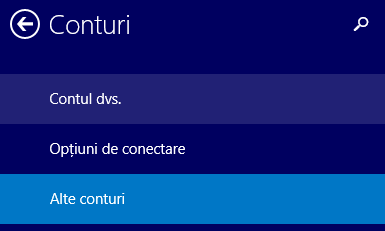 Windows 8.1, conturi utilizator, noi, creaza, adauga, Microsoft, local, comuta