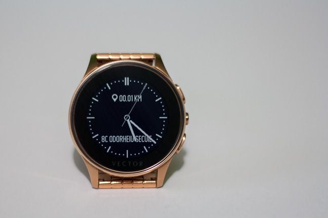 Vector Luna, smartwatch, Rose Gold, review, performante, aplicatii, baterie