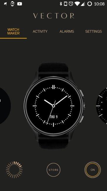 Vector Luna, smartwatch, Rose Gold, review, performante, aplicatii, baterie