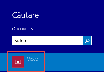 Video, aplicatie, Windows 8.1, filme, locale, colectie, redare, organizare