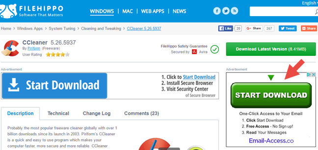 Windows, virusi, malware, internet