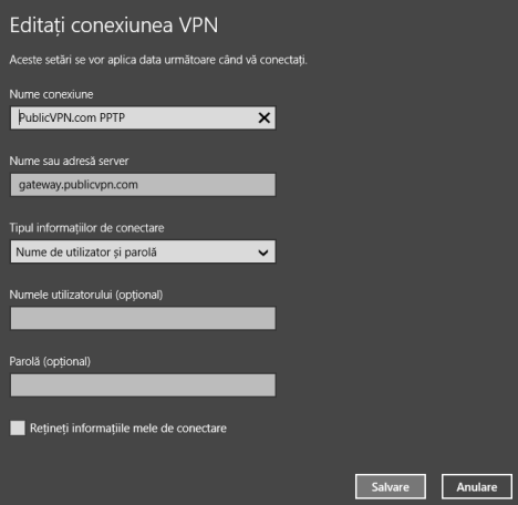 Windows 8.1, VPN