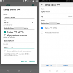 Introdu detaliile conexiunii VPN