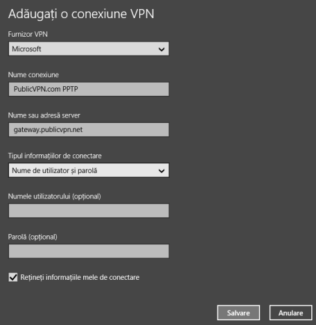Windows 8.1, VPN
