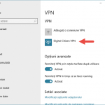 Windows 10, VPN, conexiune