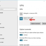 Windows 10, VPN, conexiune