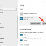 Windows 10, VPN, conexiune