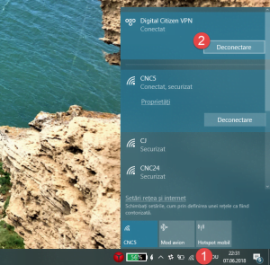 Windows 10, VPN, conexiune