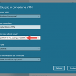 Windows 10, VPN, conexiune
