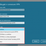 Windows 10, VPN, conexiune