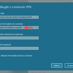 Windows 10, VPN, conexiune