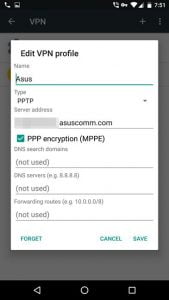 VPN, ASUS, conecteaza, client, router, serviciu