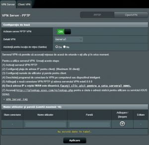 VPN, server, ASUS, router, wireless, porneste, configureaza