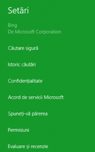 Lucrul cu aplicatii Windows 8