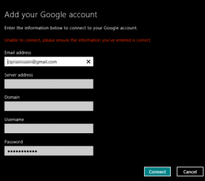 google, gmail, windows 8, aplicatii