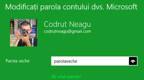 Cum faci ca Windows 8 să afișeze temporar parola pe care tocmai ai tastat-o?