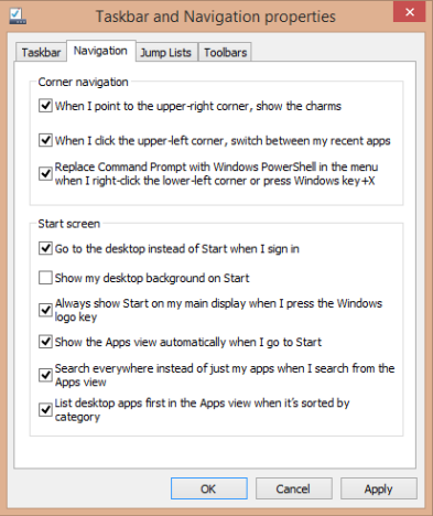 Windows 8.1, Public Preview, Windows Blue, caracteristici, imbunatatiri