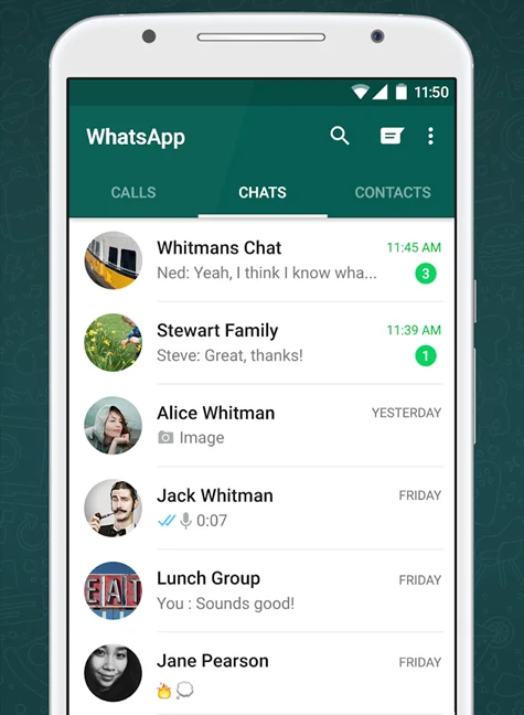 Aplicația oficială WhatsApp pentru Android