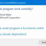 Windows 10 cere feedback în legătură cu noile tale setări de compatibilitate