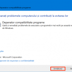 Apasă Următorul pentru a începe detectarea problemelor