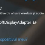 Windows 10, Miracast, proiecteaza, ecran, wireless, Microsoft Wireless Display Adapter