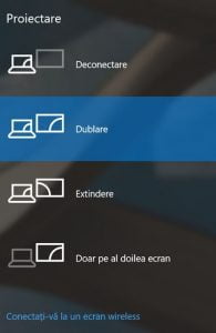 Windows 10, Miracast, proiecteaza, ecran, wireless, Microsoft Wireless Display Adapter