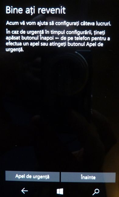Windows 10 Mobile, configurare, initiala, Lumia, Microsoft, smartphone