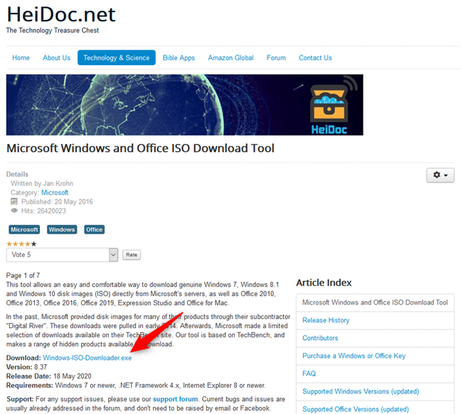 Descarcă fișiere ISO cu Windows 10 și Office (toate versiunile